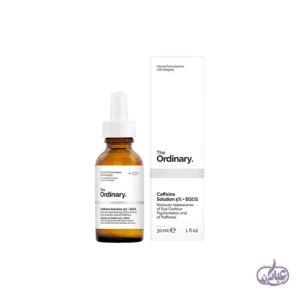 سرم کافئین 5% دور چشم اوردینری اصل روشن کننده و ضد تیرگی و پف دور چشم