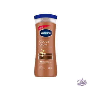 لوسیون بدن وازلین مدل Cocoa Glow حجم 400 میلی لیتر