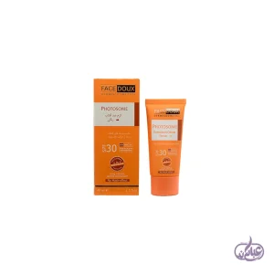 کرم ضد آفتاب فیس دوکس مدل فتوزوم مناسب پوست خشک SPF30 بژ روشن