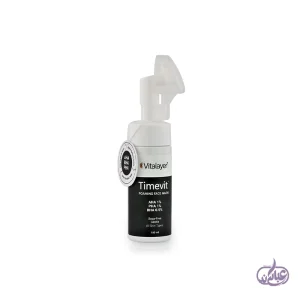 فوم شستشوی صورت Vitalayer Timevit مناسب انواع پوست 150 میلی‌لیتر